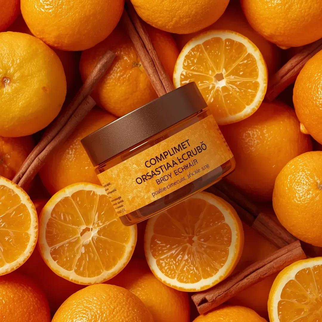 Top-Down Orange Jam Jar Cinematic Zoom Video Prompt | Ultra-Realistic Food Animation