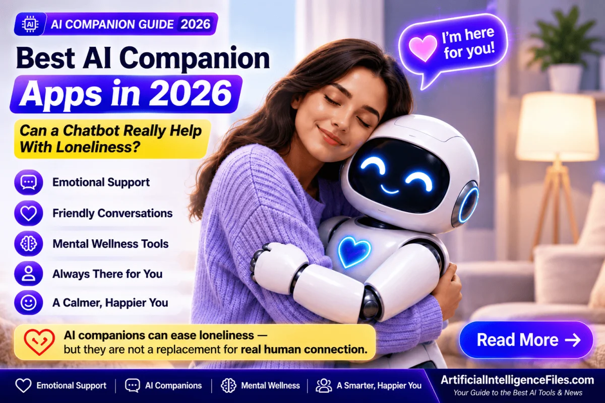 Best AI Companion Apps in 2026 — Can a Chatbot Really Help With Loneliness?