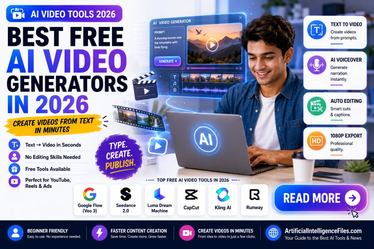 Best Free AI Video Generators in 2026 — Create Videos From Text in Minutes