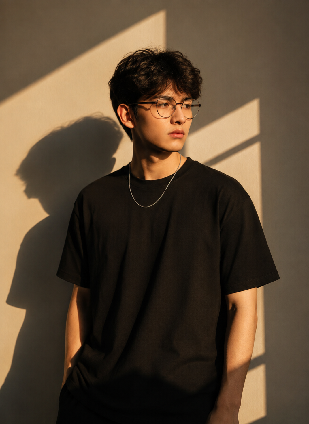Golden Hour Minimalist Fashion Portrait | Cinematic Luxury Editorial Photography
