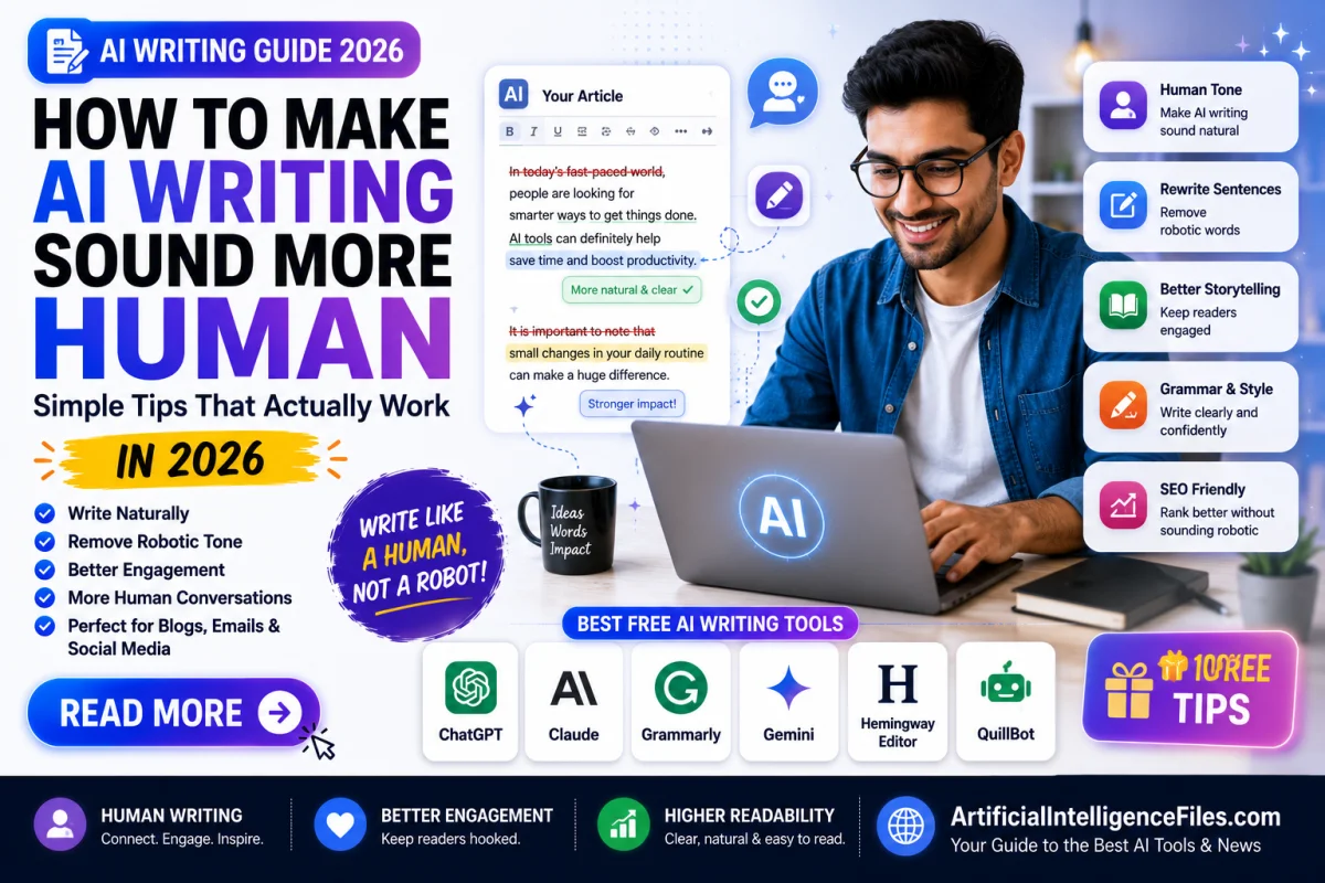 How to Make AI Writing Sound More Human — Simple Tips That Actually Work in 2026