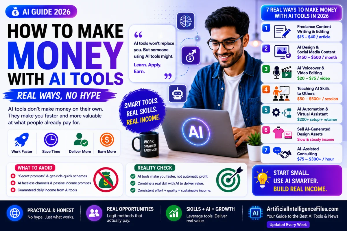 How to Make Money with AI Tools in 2026 (Real Ways, No Hype)
