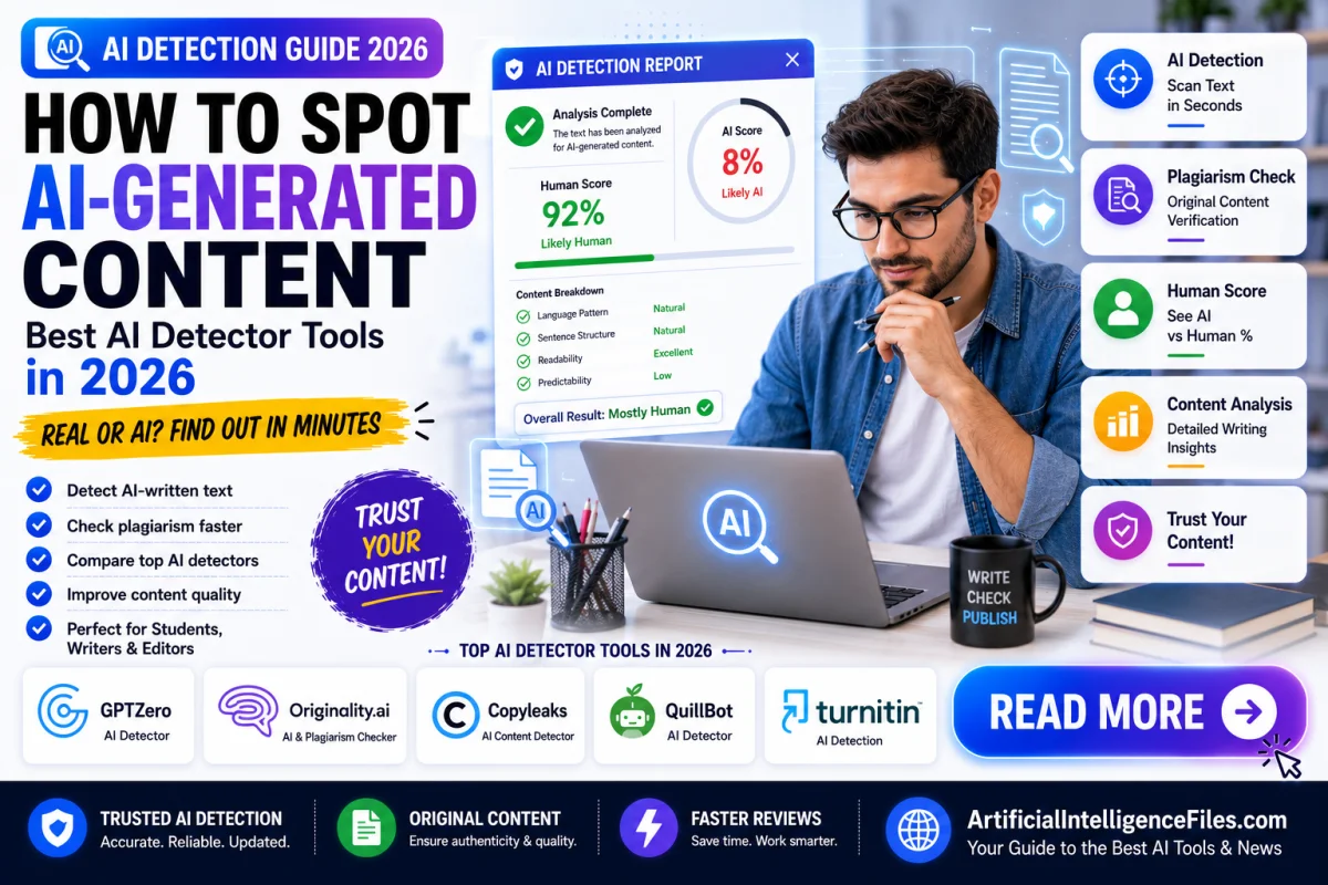 How to Spot AI-Generated Content: Best AI Detector Tools in 2026