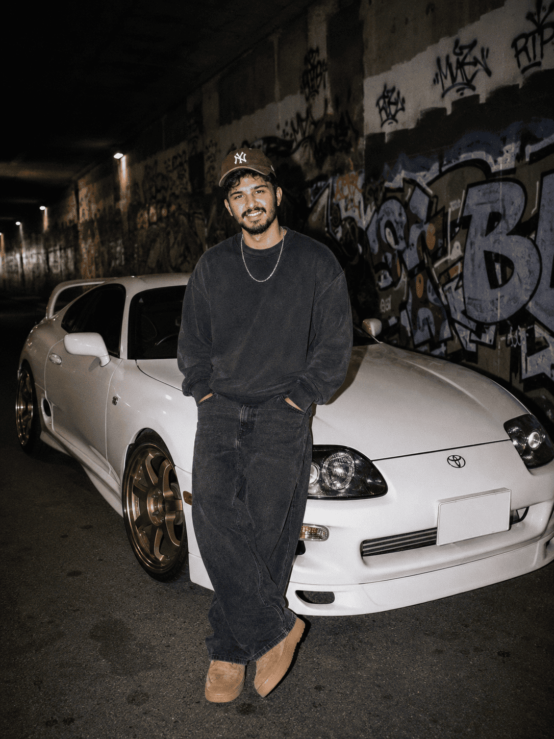 JDM Street Culture Cinematic Portrait | Toyota Supra MK4 Underground Editorial