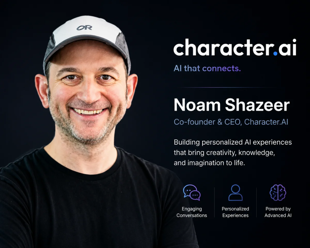 Noam Shazeer Success Story: How the Transformer Co-Inventor Built Character.AI and Returned to Google in a $2.7 Billion Deal