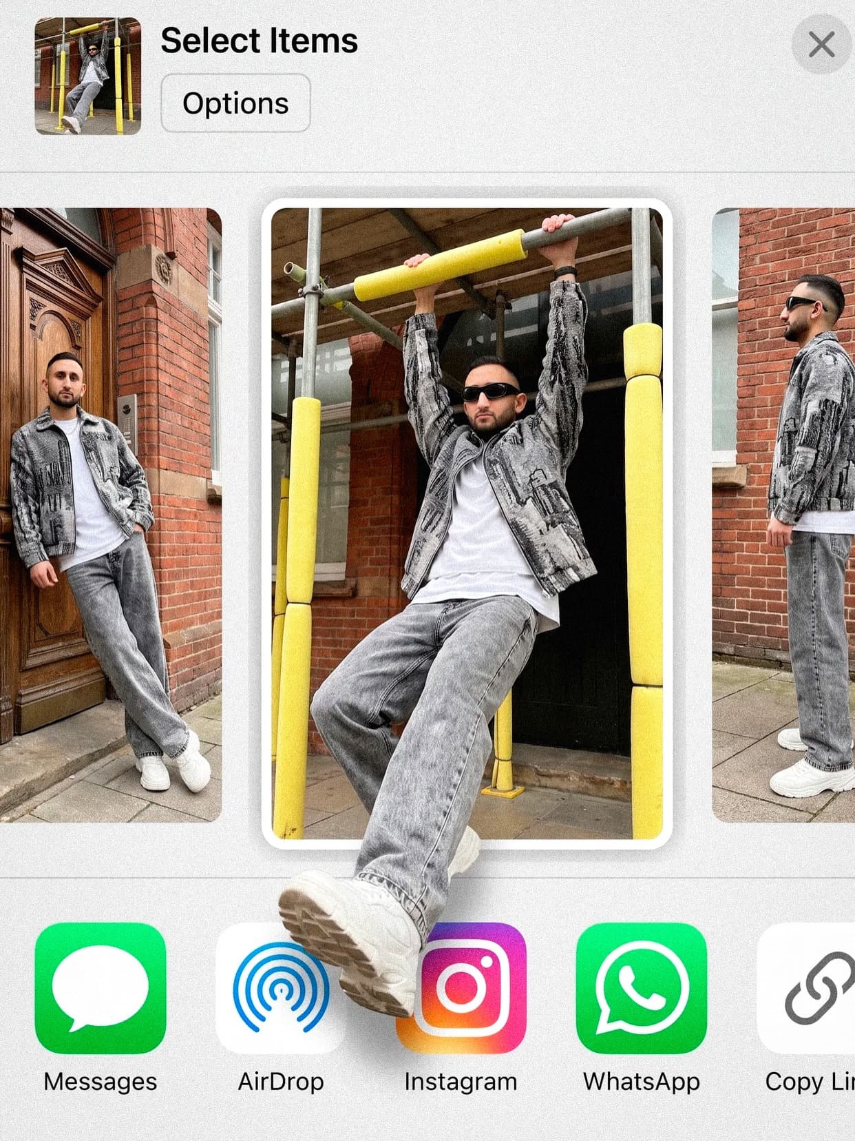 Out-of-Bounds Scaffolding Streetwear Photo Share