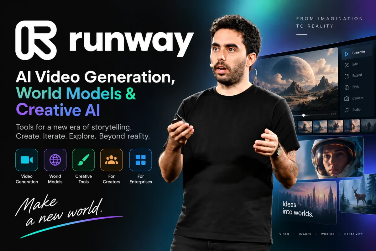 Runway – AI Video Generation, World Models & Creative AI