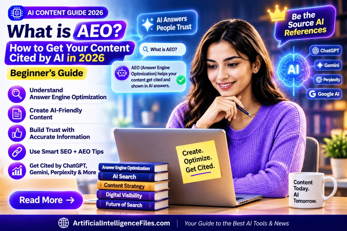 What is AEO? How to Get Your Content Cited by AI in 2026 — Beginner's Guide