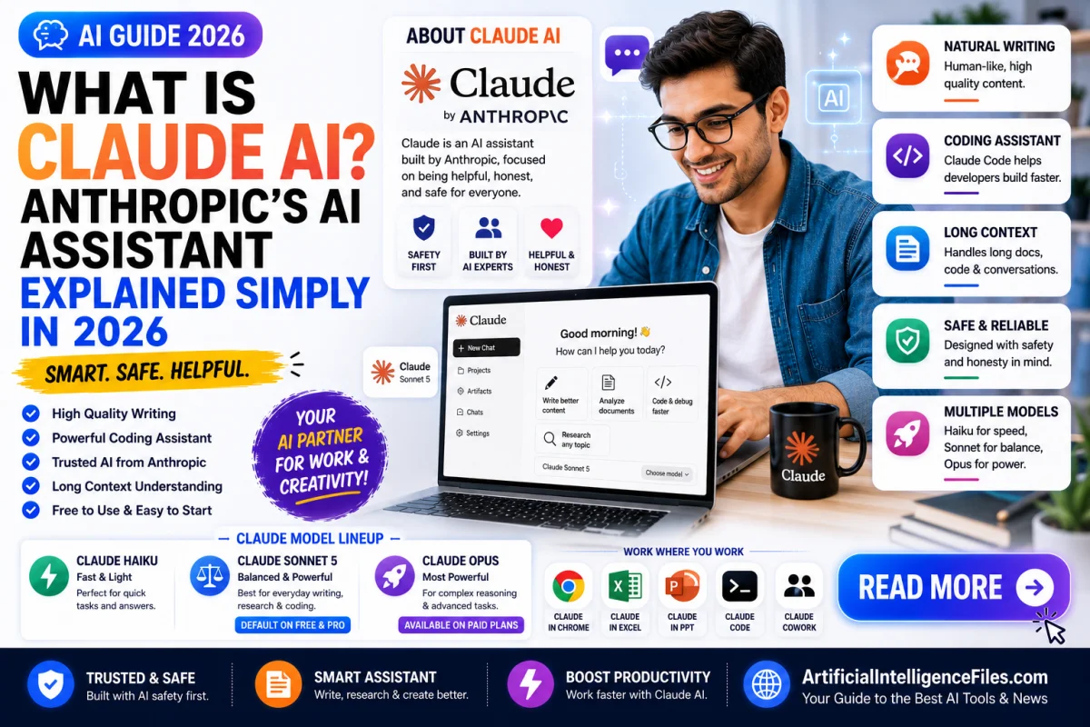 What is Claude AI? Anthropic's AI Assistant Explained Simply in 2026